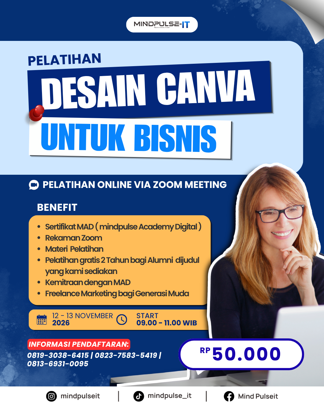 Pelatihan Desain Canva untuk Bisnis